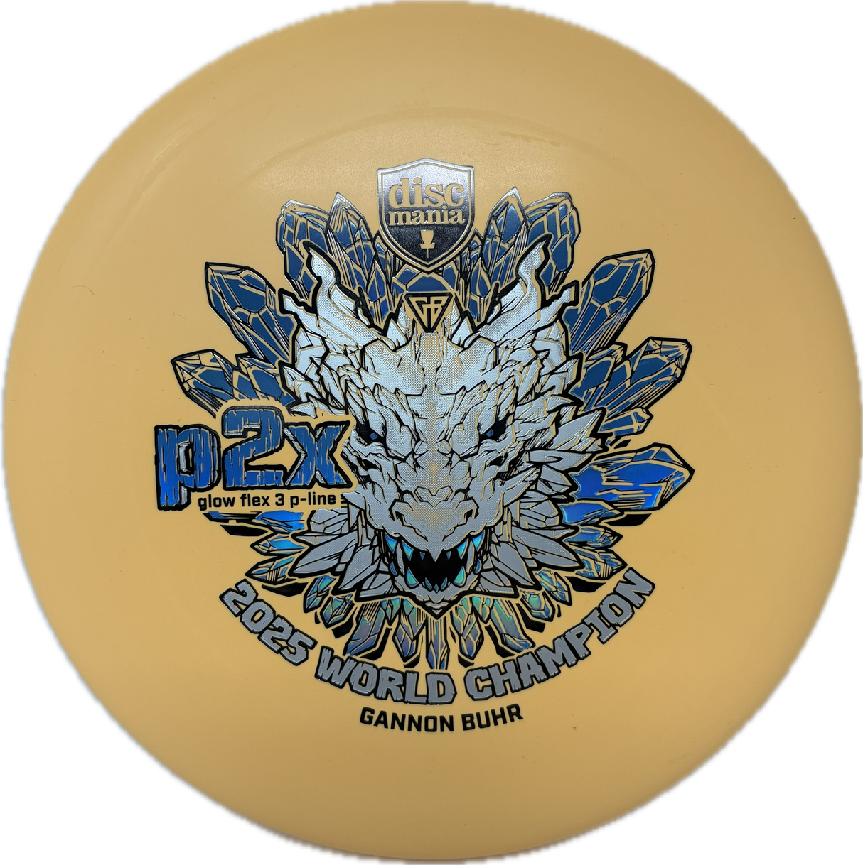 P2x | Gannon Buhr 2025 World Champion-Discmania-Foundation Disc Golf