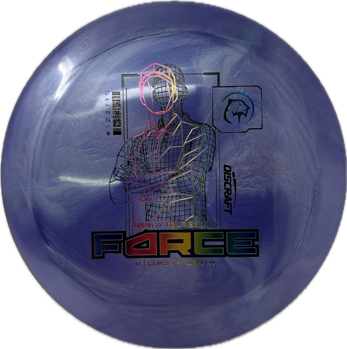 2026 Tour Series Force | Luke Taylor-Discraft-Foundation Disc Golf