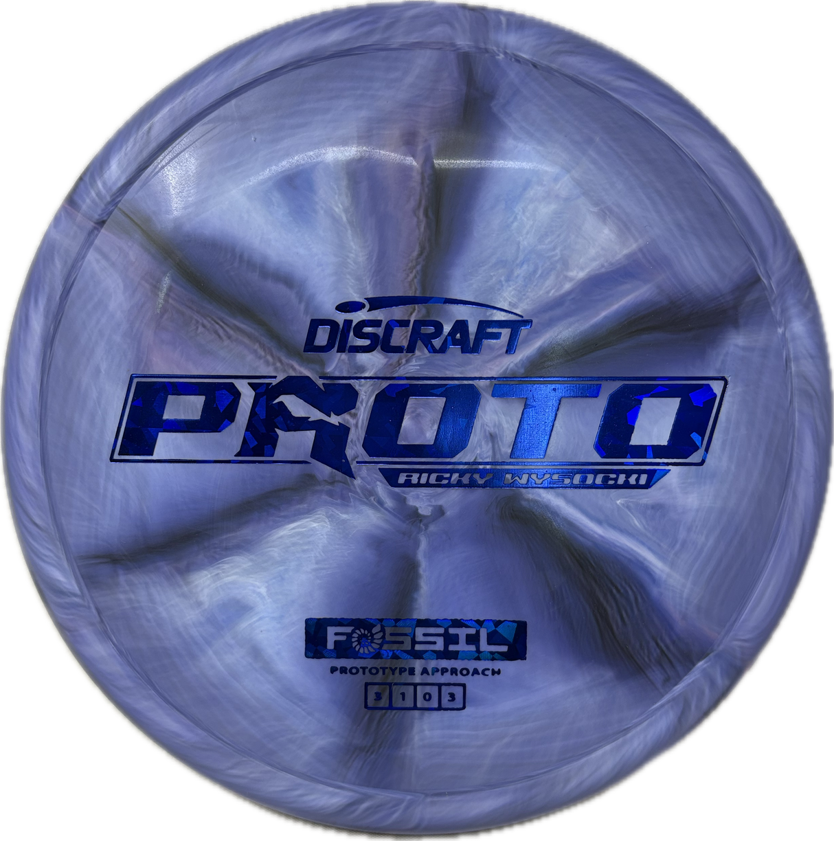 Proto Fossil-Discraft-Foundation Disc Golf