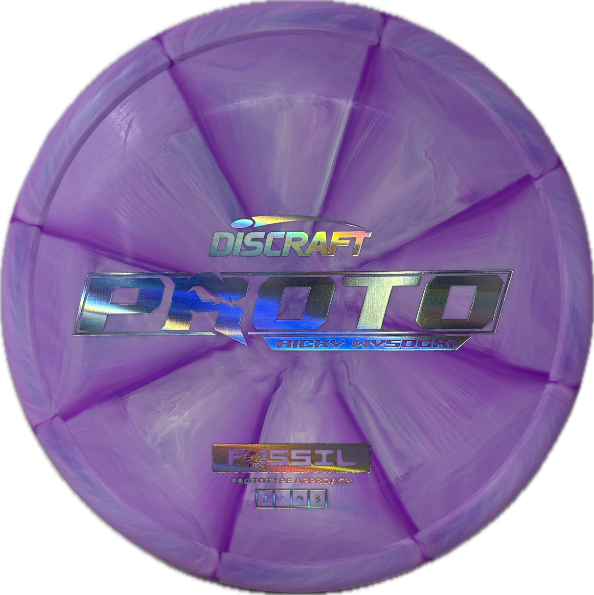 Proto Fossil-Discraft-Foundation Disc Golf