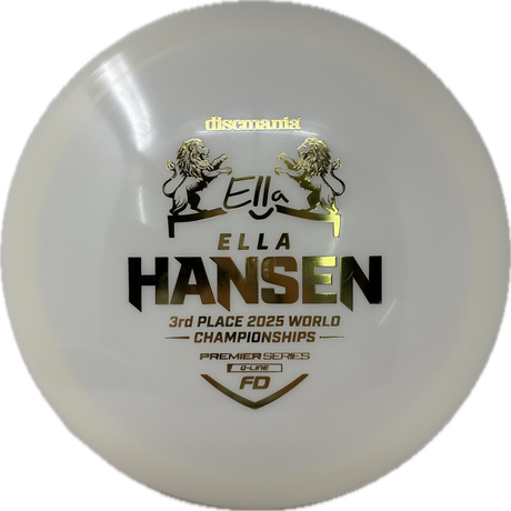 FD | Ella Hansen 2025 World Championship 3rd Place-Discmania-Foundation Disc Golf