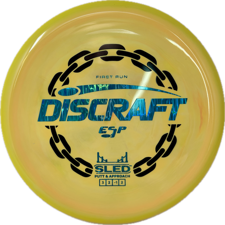 First Run Sled-Discraft-Foundation Disc Golf
