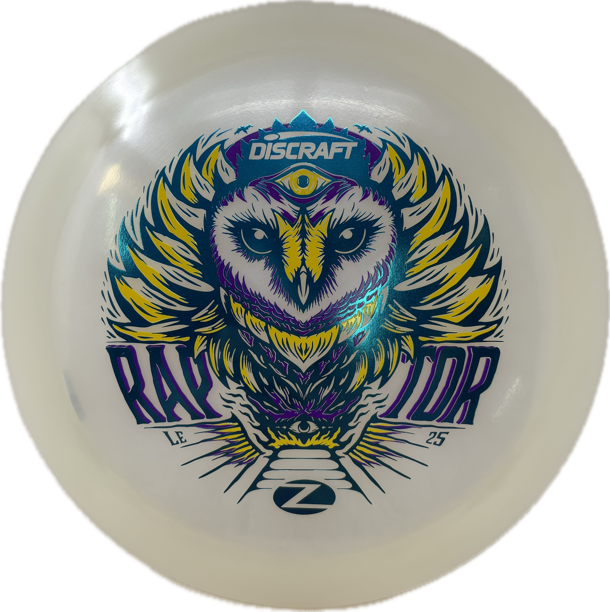 IVE リズ サノク ATTITUDE UV Z Raptor | Ledgestone Wave 3 – Foundation Disc Golf
