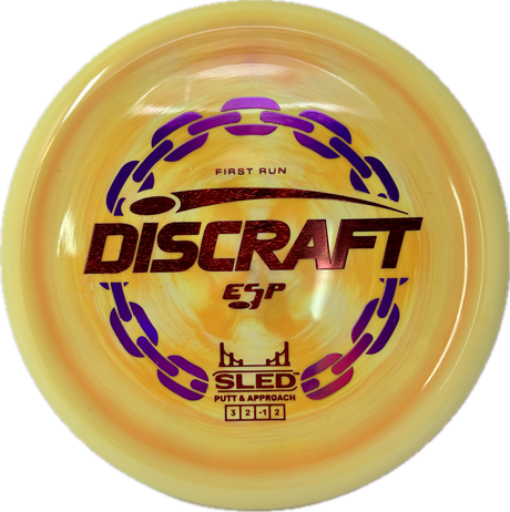 First Run Sled-Discraft-Foundation Disc Golf