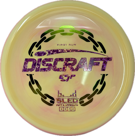First Run Sled-Discraft-Foundation Disc Golf