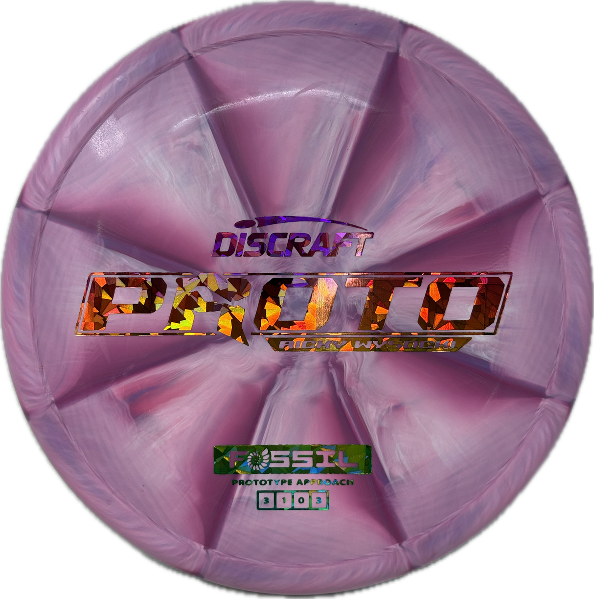 Proto Fossil-Discraft-Foundation Disc Golf