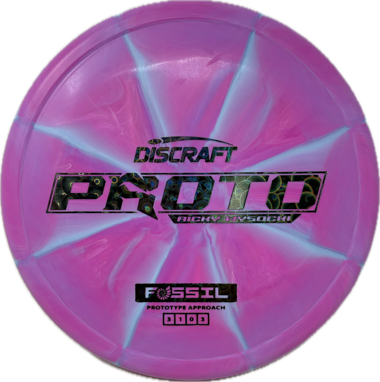 Proto Fossil-Discraft-Foundation Disc Golf