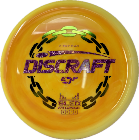 First Run Sled-Discraft-Foundation Disc Golf