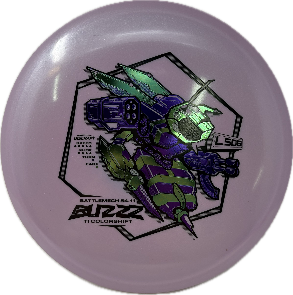 Ti ColorShift Buzzz | 2026 Ledgestone-Discraft-Foundation Disc Golf
