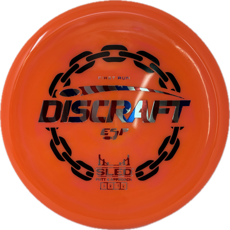 First Run Sled-Discraft-Foundation Disc Golf