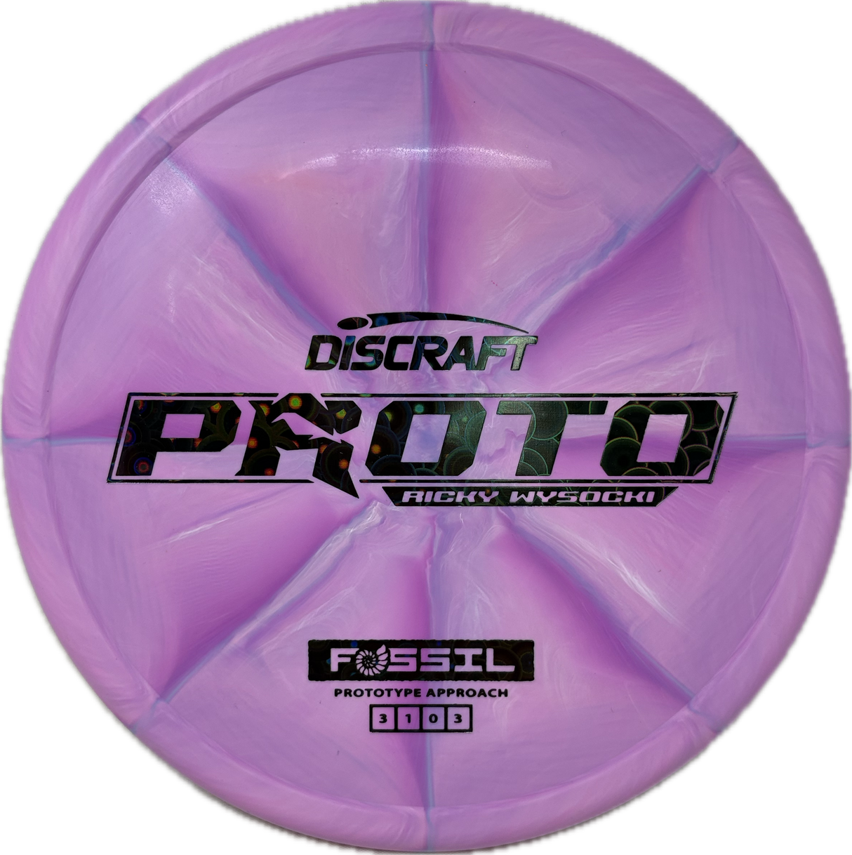 Proto Fossil-Discraft-Foundation Disc Golf