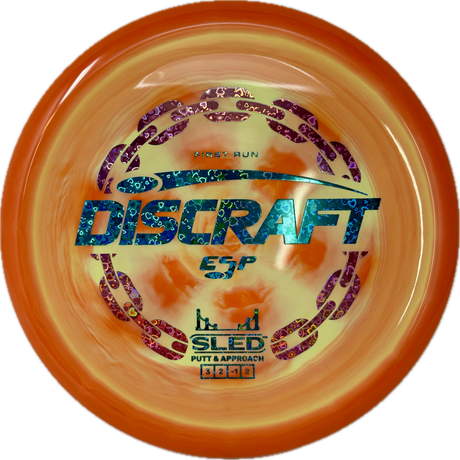 First Run Sled-Discraft-Foundation Disc Golf