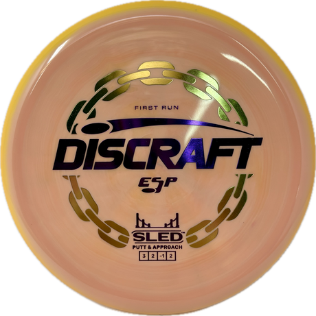 First Run Sled-Discraft-Foundation Disc Golf
