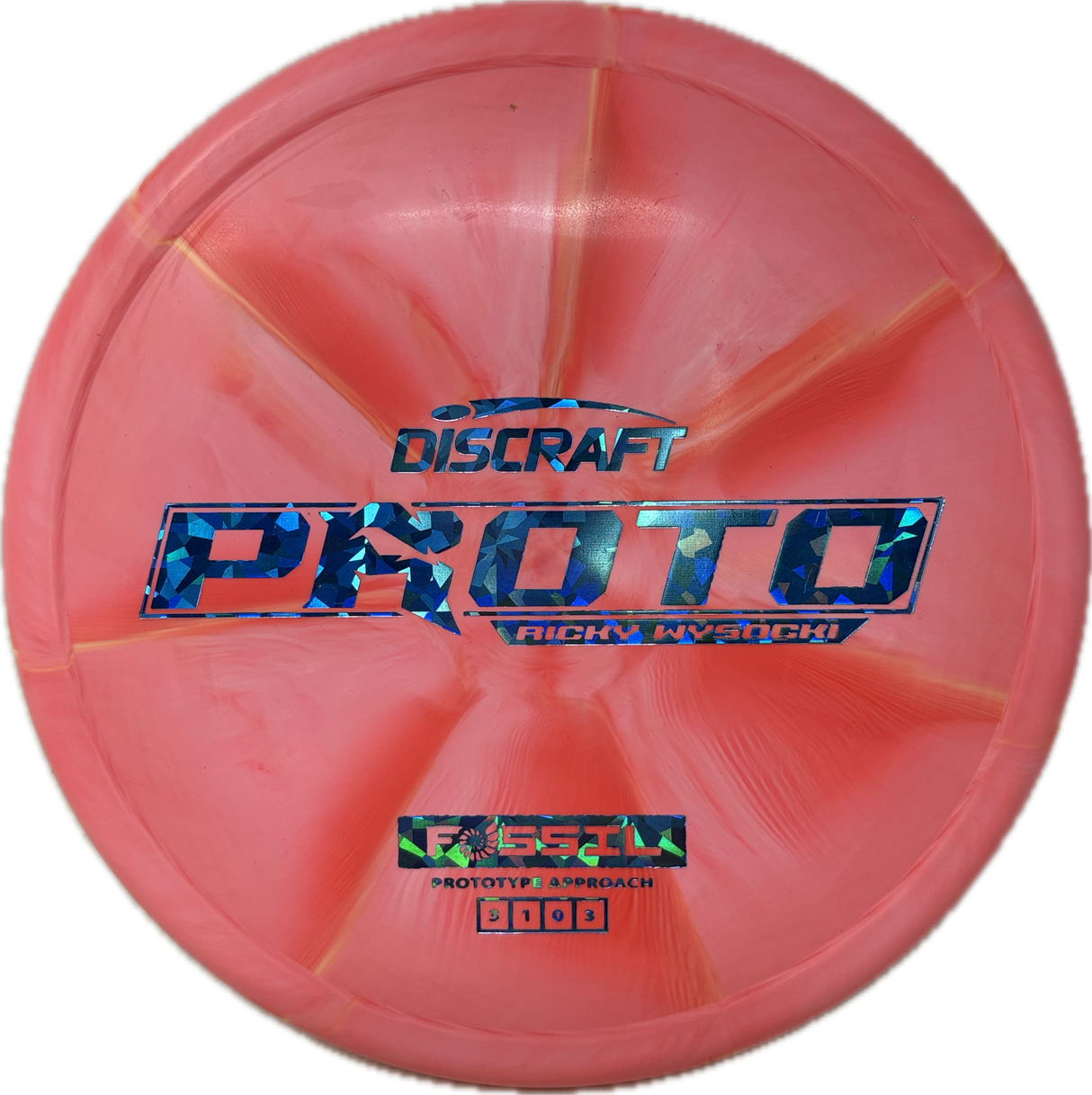 Proto Fossil-Discraft-Foundation Disc Golf