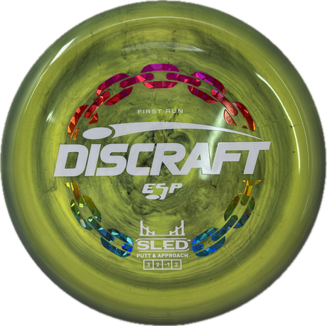 First Run Sled-Discraft-Foundation Disc Golf
