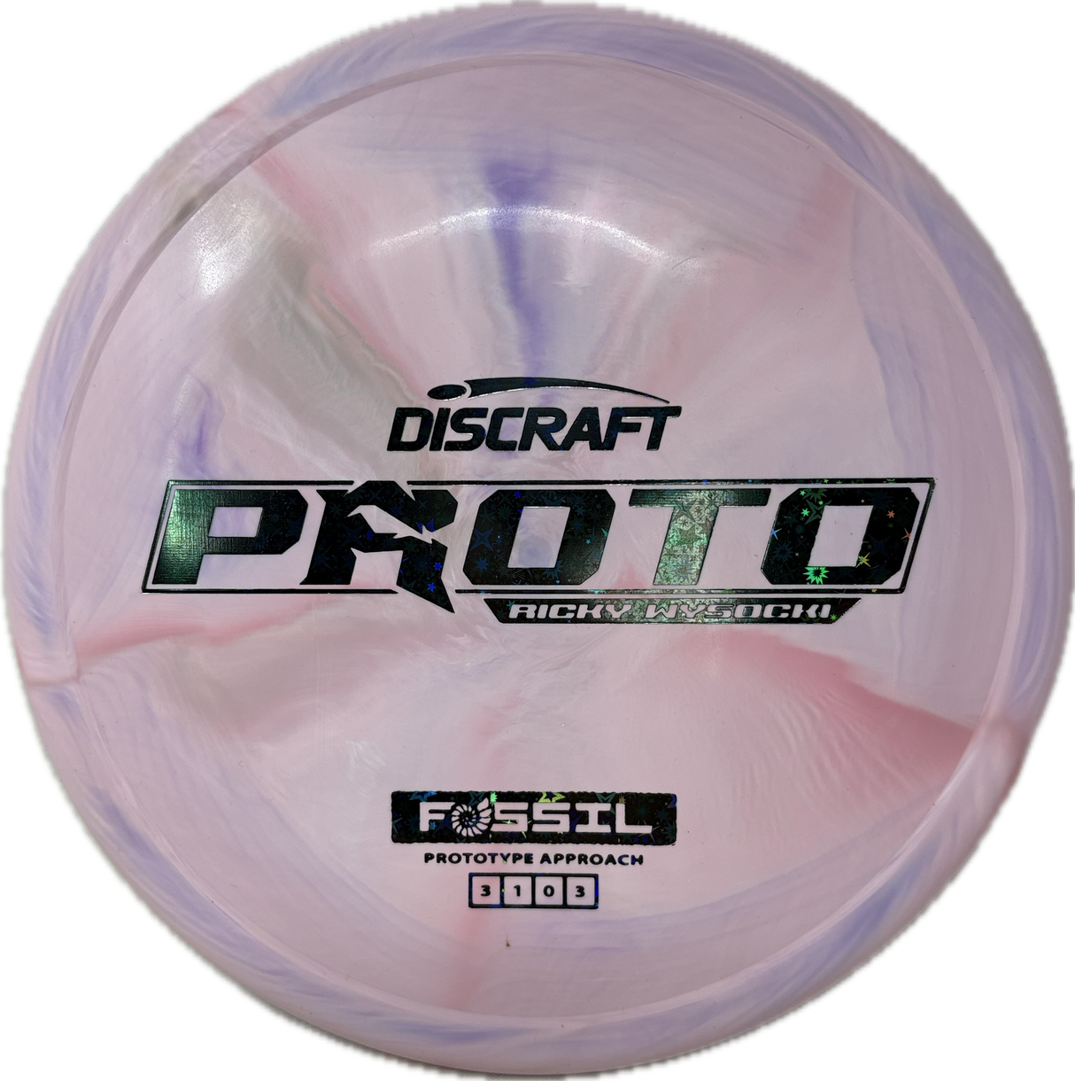 Proto Fossil-Discraft-Foundation Disc Golf