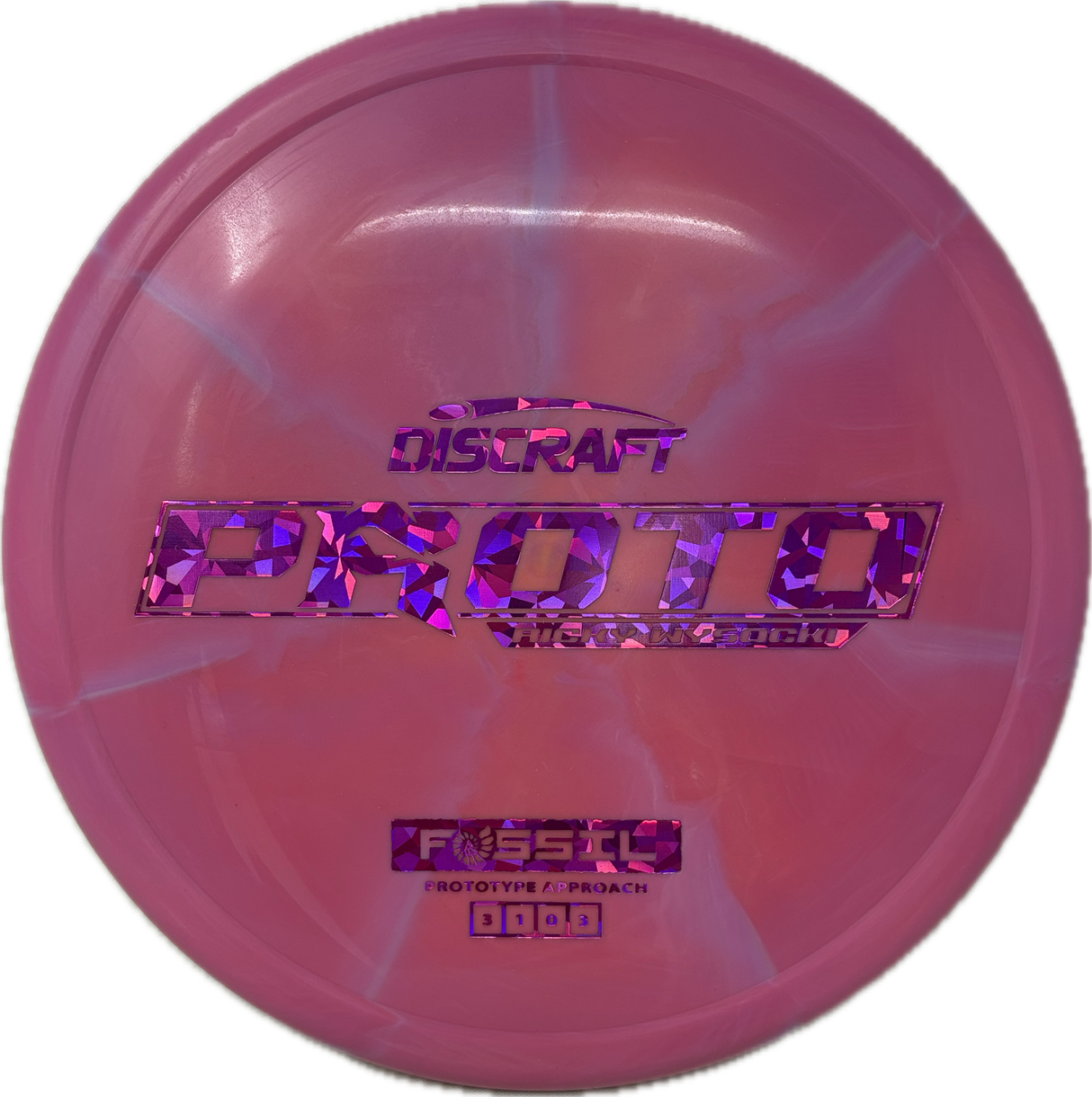 Proto Fossil-Discraft-Foundation Disc Golf