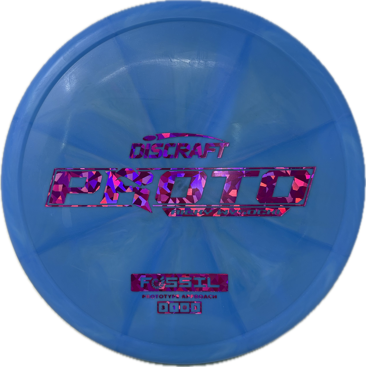 Proto Fossil-Discraft-Foundation Disc Golf