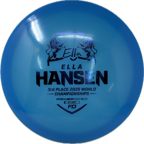 FD | Ella Hansen 2025 World Championship 3rd Place-Discmania-Foundation Disc Golf