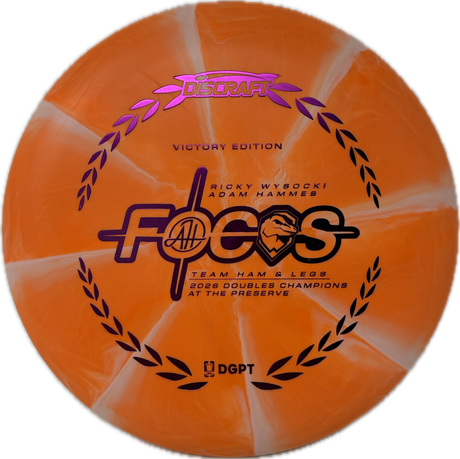 Focus | Ricky Wysocki x Adam Hammes Victory Edition-Discraft-Foundation Disc Golf