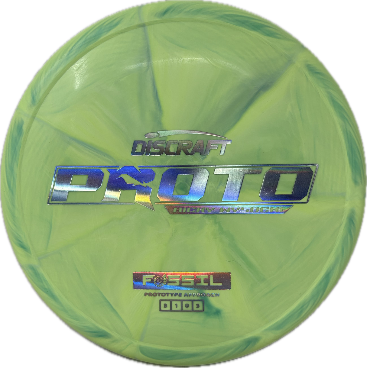 Proto Fossil-Discraft-Foundation Disc Golf