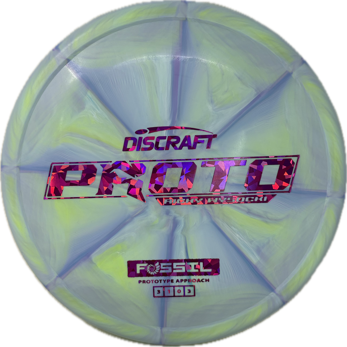 Proto Fossil-Discraft-Foundation Disc Golf