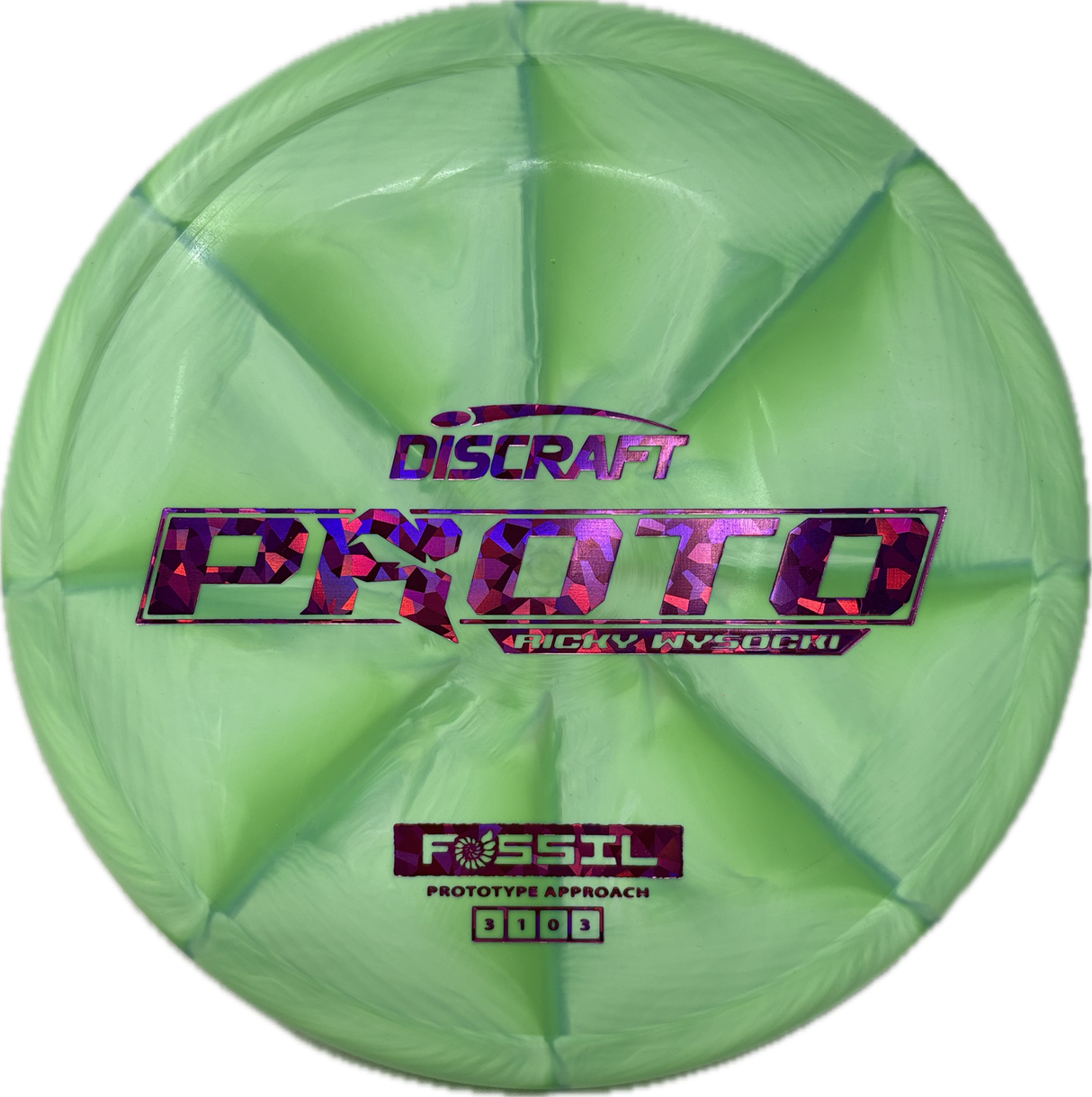 Proto Fossil-Discraft-Foundation Disc Golf