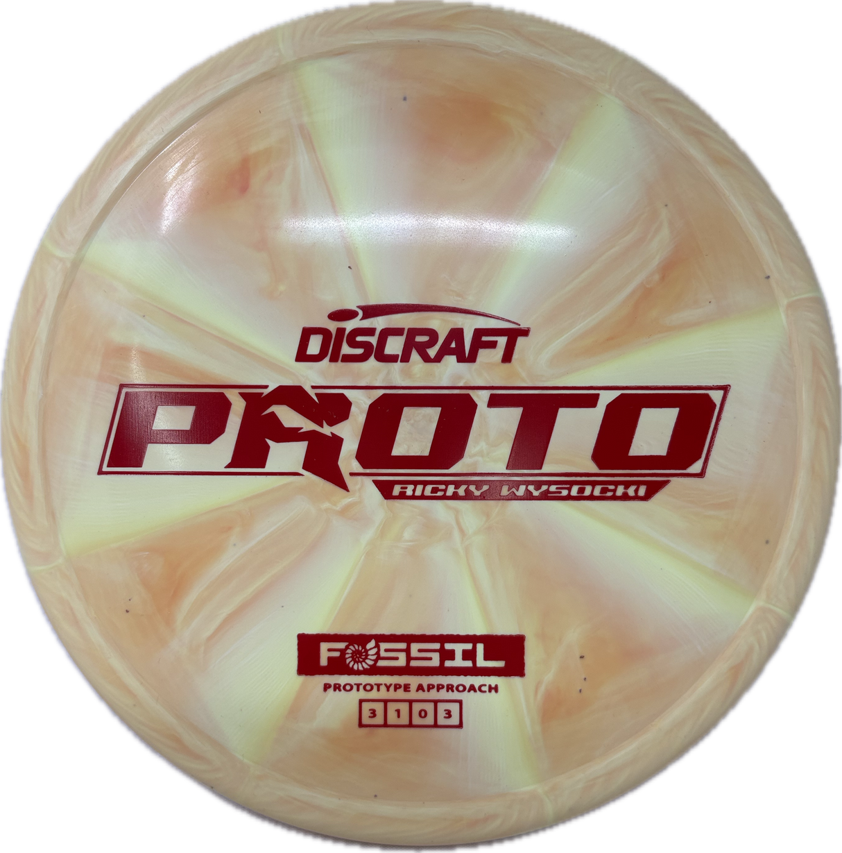 Proto Fossil-Discraft-Foundation Disc Golf