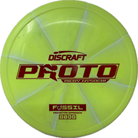Proto Fossil-Discraft-Foundation Disc Golf