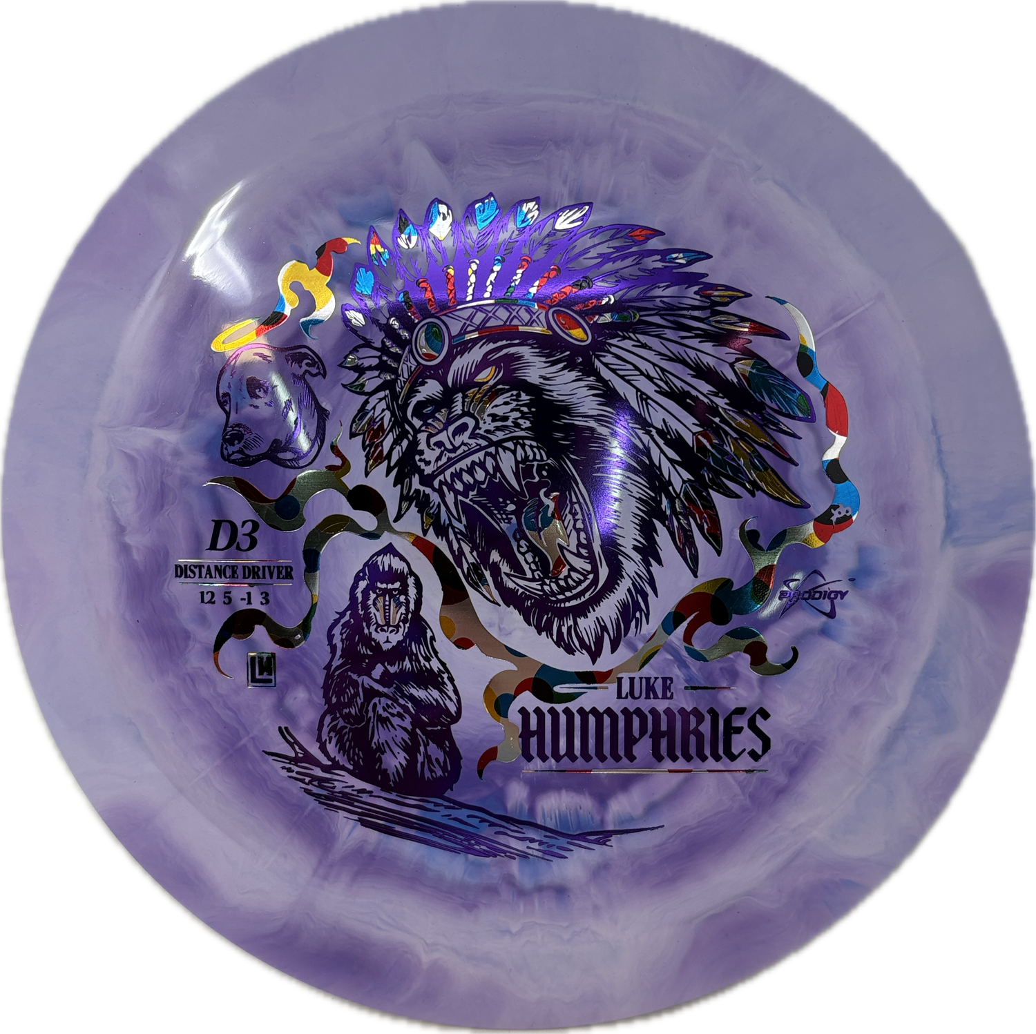 D3 | Luke Humphries Signature Series – Foundation Disc Golf
