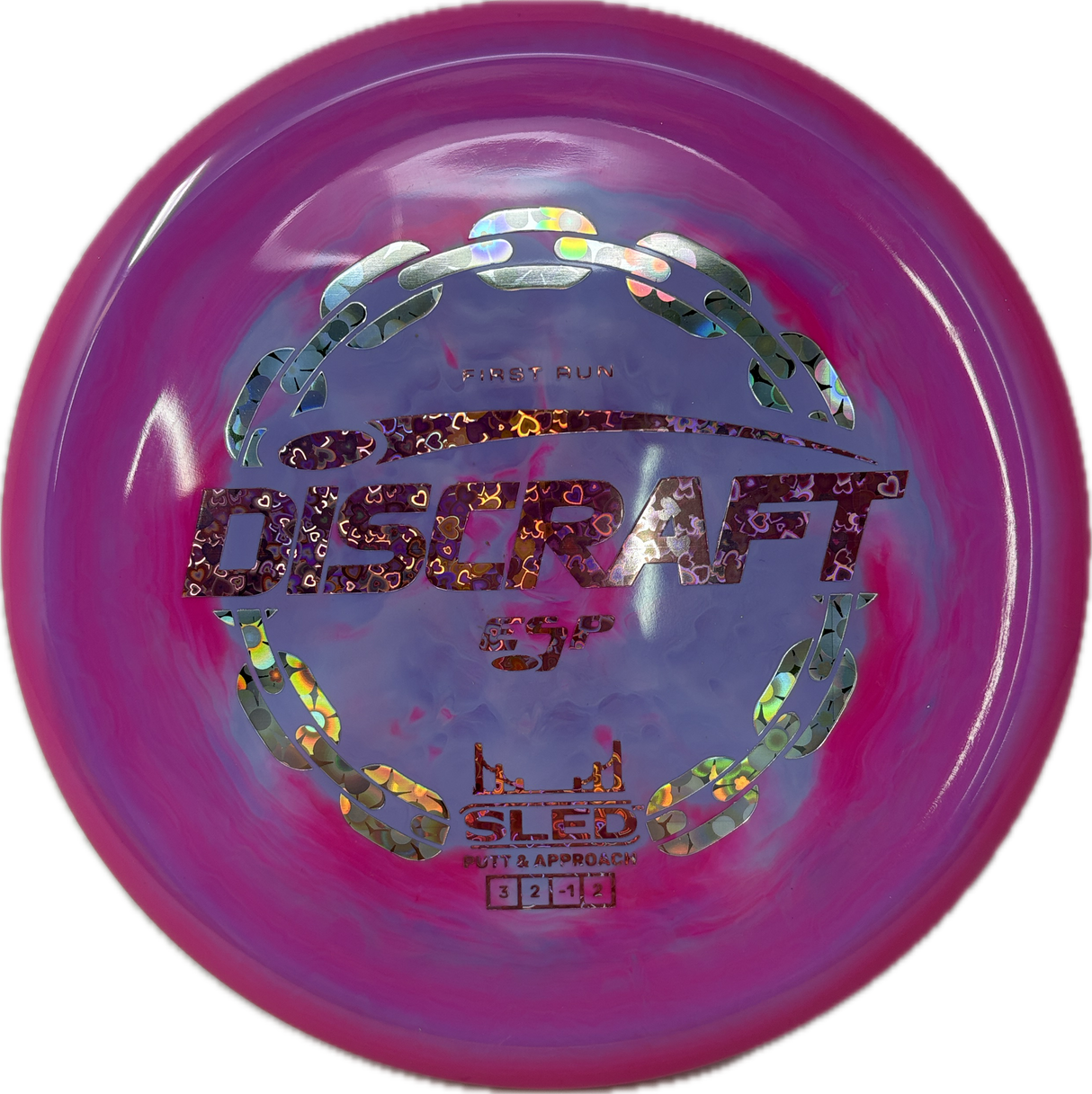 First Run Sled-Discraft-Foundation Disc Golf