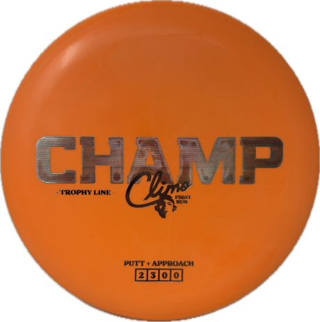 First Run Champ