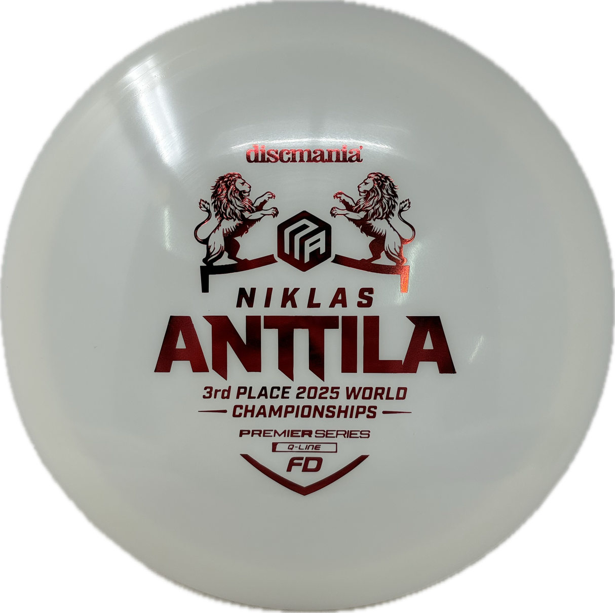 FD | Niklas Anttila 2025 World Championship 3rd Place-Discmania-Foundation Disc Golf