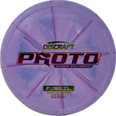 Proto Fossil-Discraft-Foundation Disc Golf