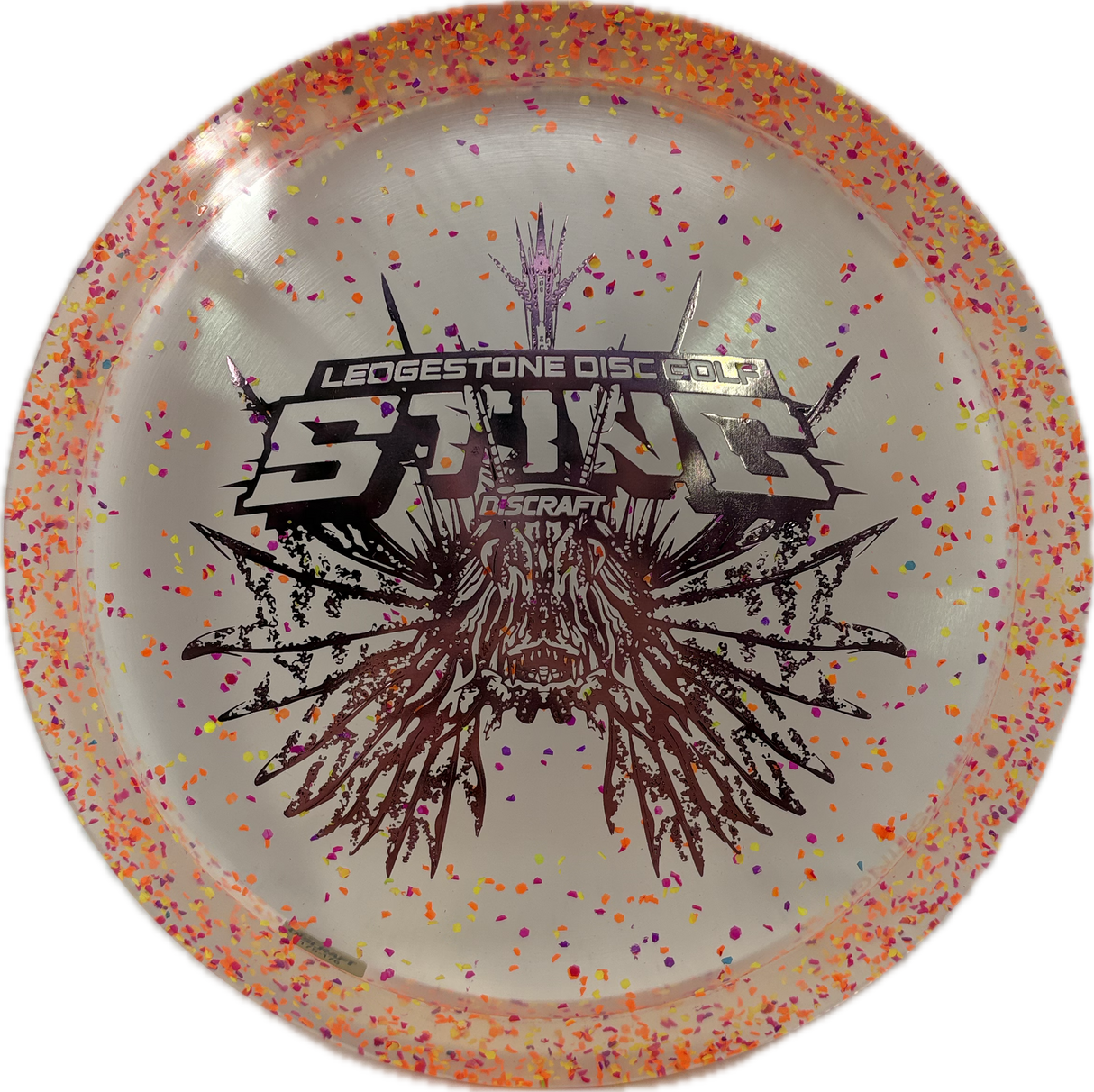 Stiff CryZtal Confetti Sting | 2026 Ledgestone-Discraft-Foundation Disc Golf