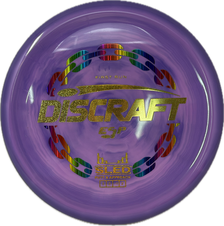 First Run Sled-Discraft-Foundation Disc Golf