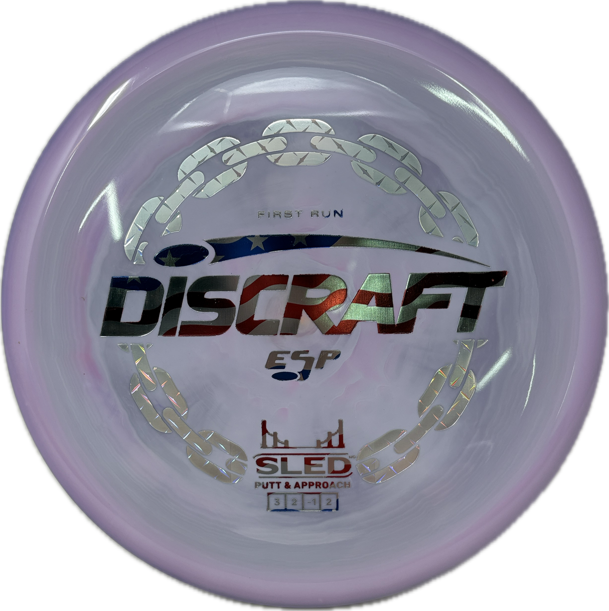 First Run Sled-Discraft-Foundation Disc Golf