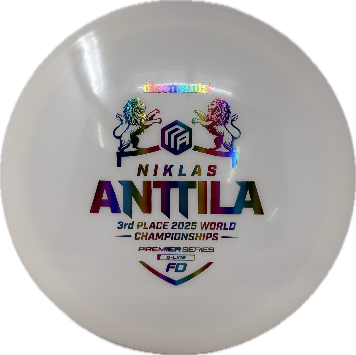 FD | Niklas Anttila 2025 World Championship 3rd Place-Discmania-Foundation Disc Golf