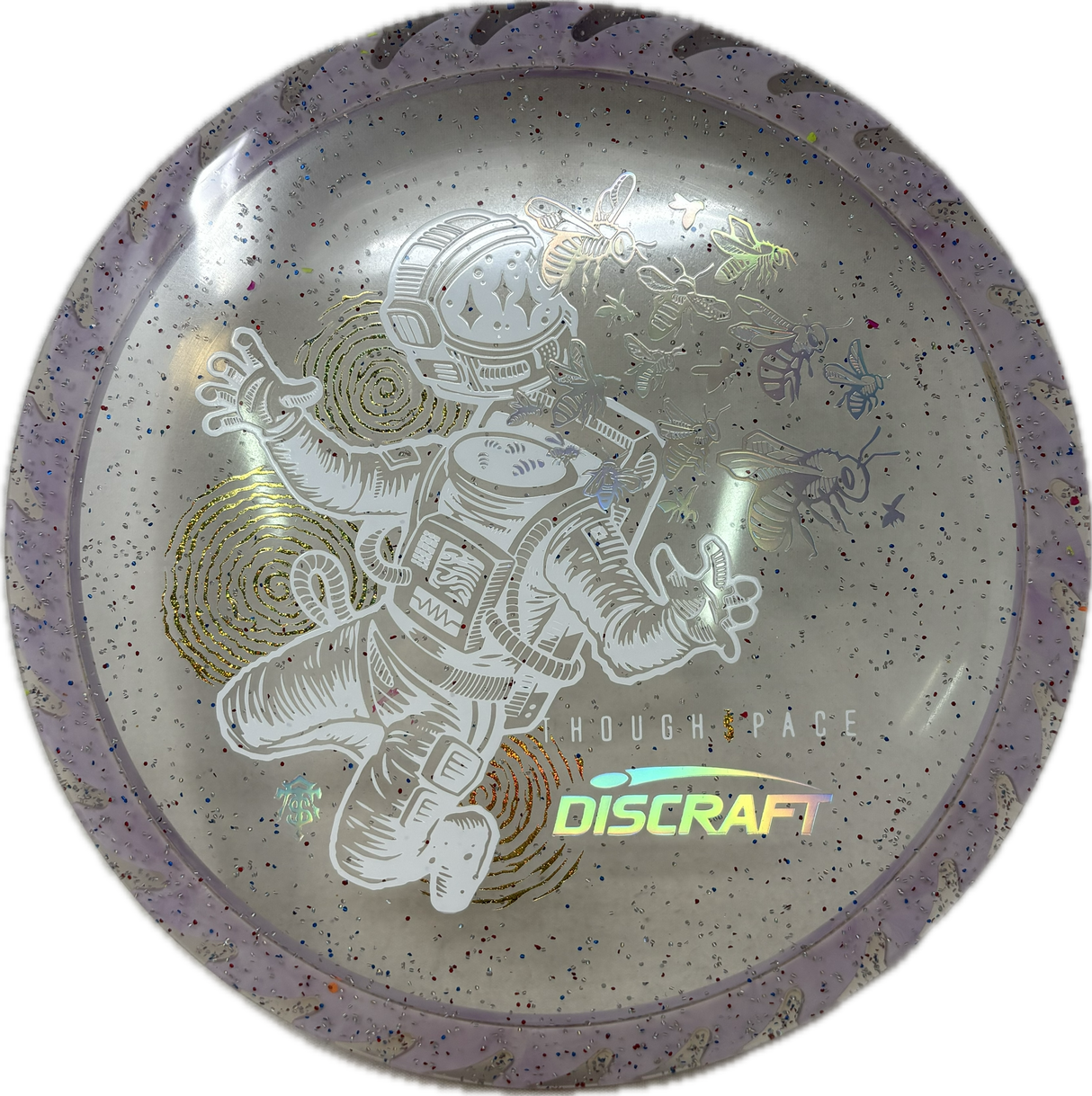 Confetti FuZed Buzzz | Thought Space Stamp-Discraft-Foundation Disc Golf