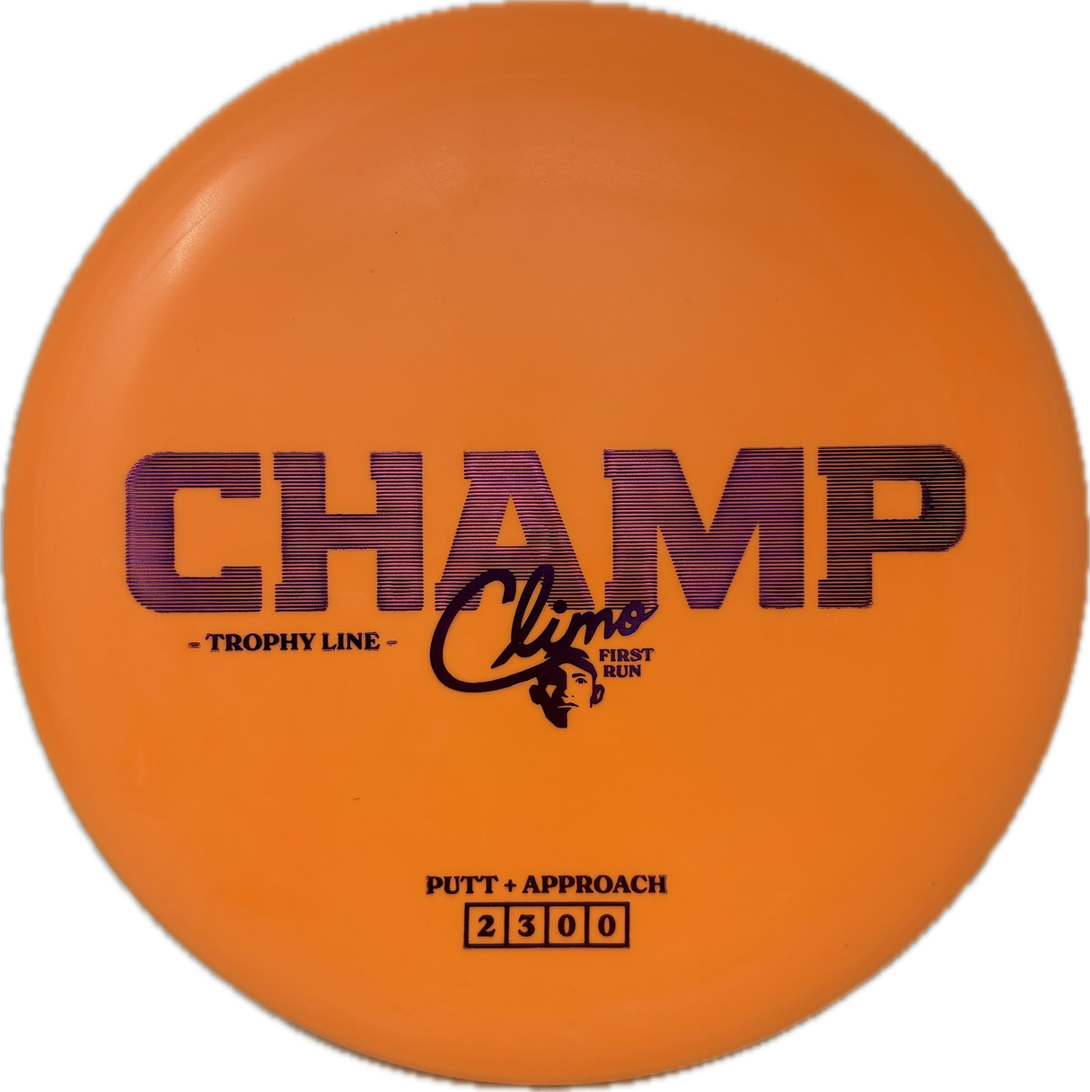 First Run Champ