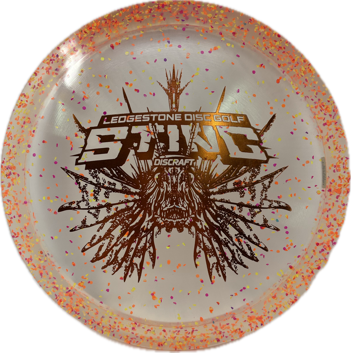 Stiff CryZtal Confetti Sting | 2026 Ledgestone-Discraft-Foundation Disc Golf