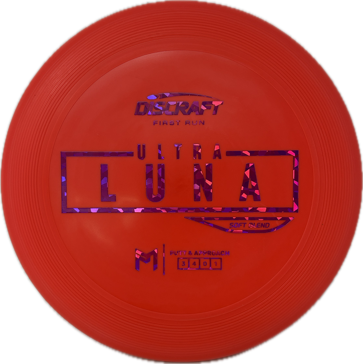 First Run UltraLuna-Discraft-Foundation Disc Golf