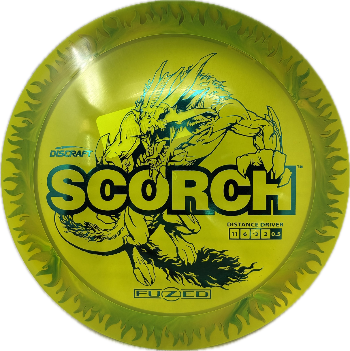Fuzed Scorch-Discraft-Foundation Disc Golf