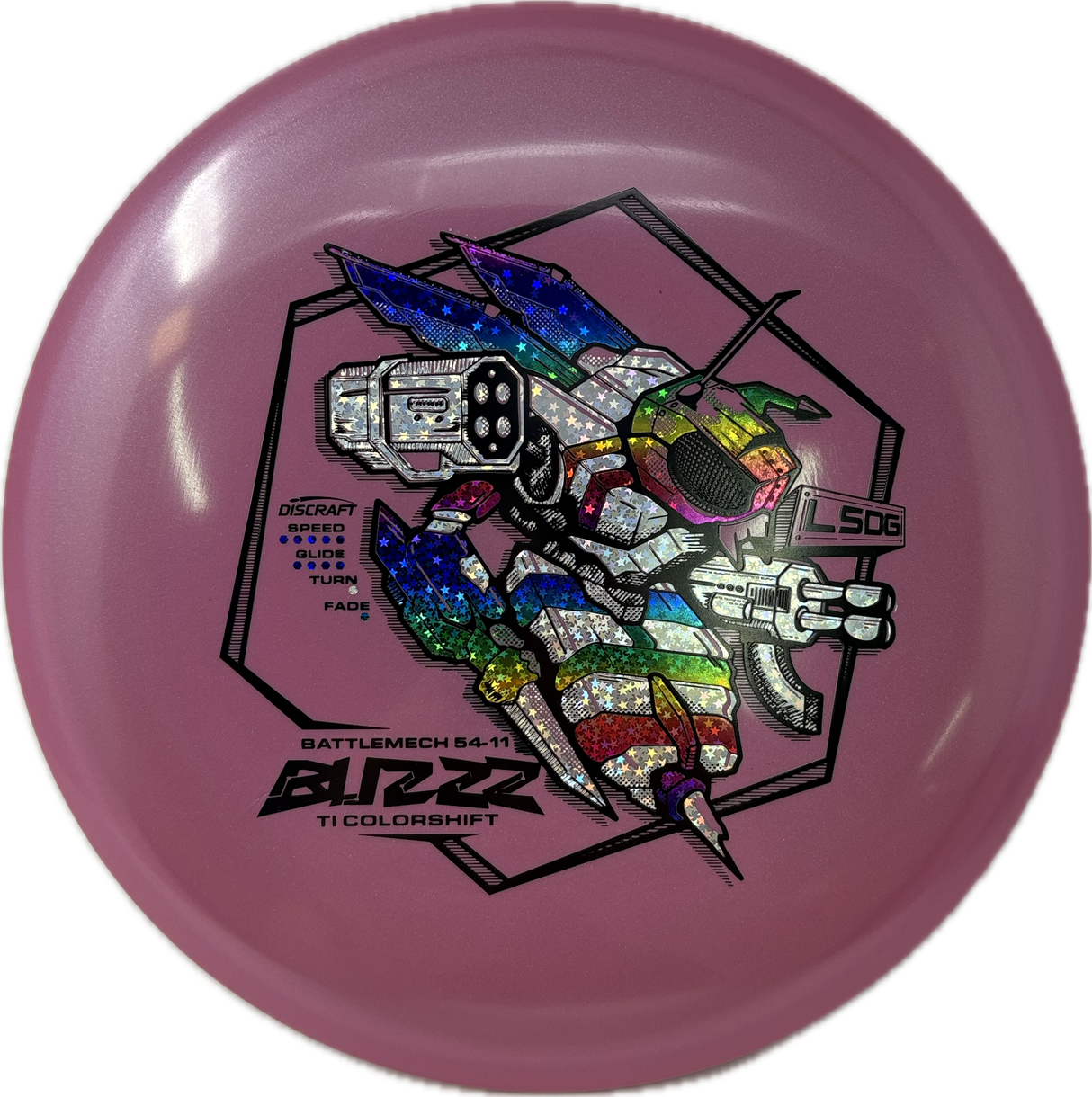 Ti ColorShift Buzzz | 2026 Ledgestone-Discraft-Foundation Disc Golf