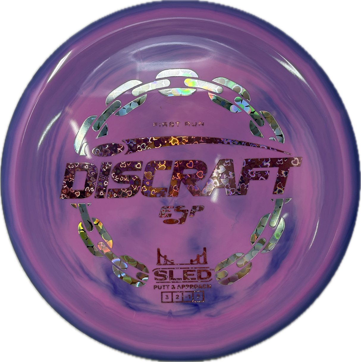 First Run Sled-Discraft-Foundation Disc Golf