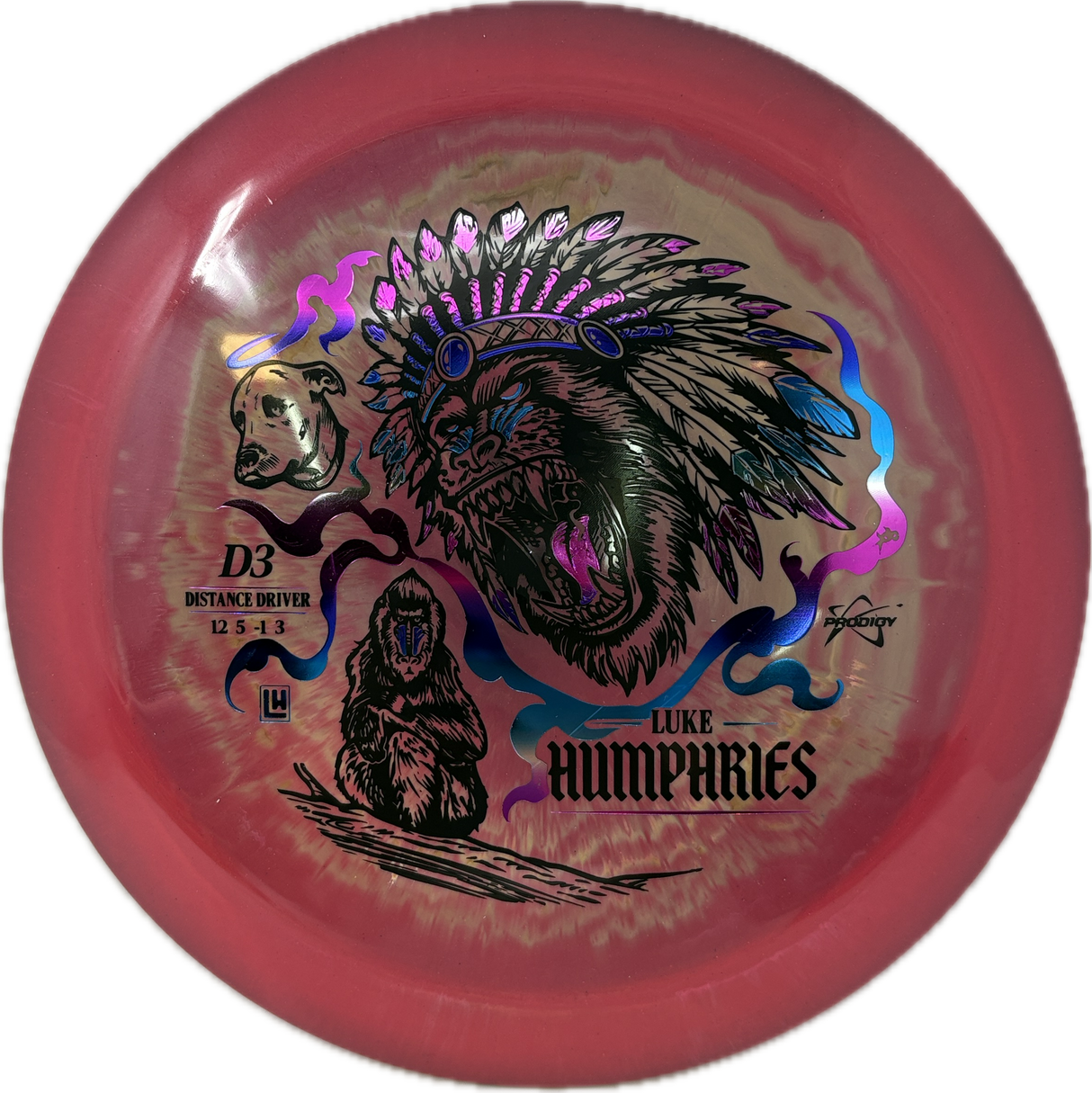 D3 | Luke Humphries Signature Series-Prodigy-Foundation Disc Golf
