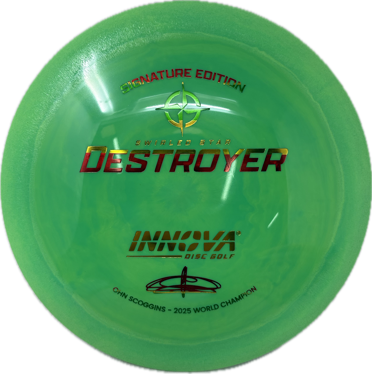 Swirled Star Destroyer | Ohn Scoggins Signature Edition-Innova-Foundation Disc Golf