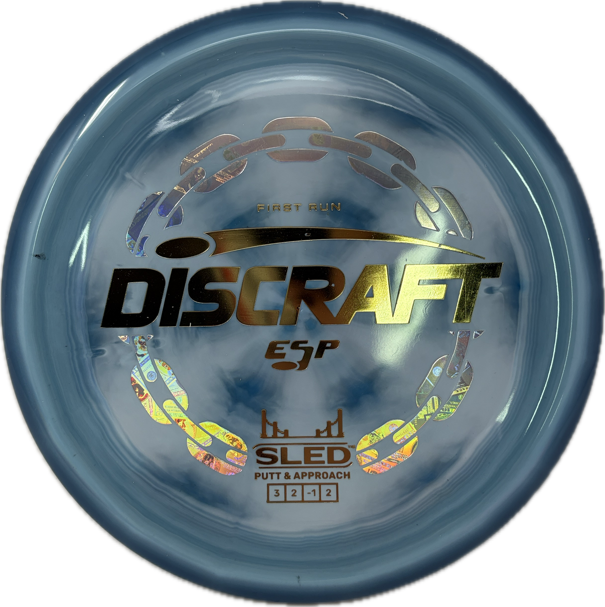 First Run Sled-Discraft-Foundation Disc Golf