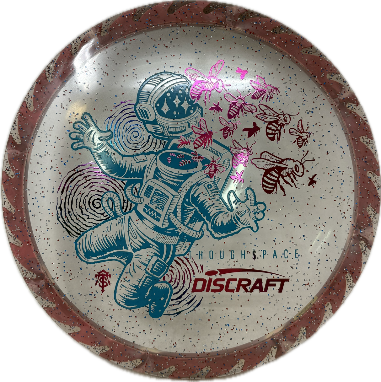 Confetti FuZed Buzzz | Thought Space Stamp-Discraft-Foundation Disc Golf
