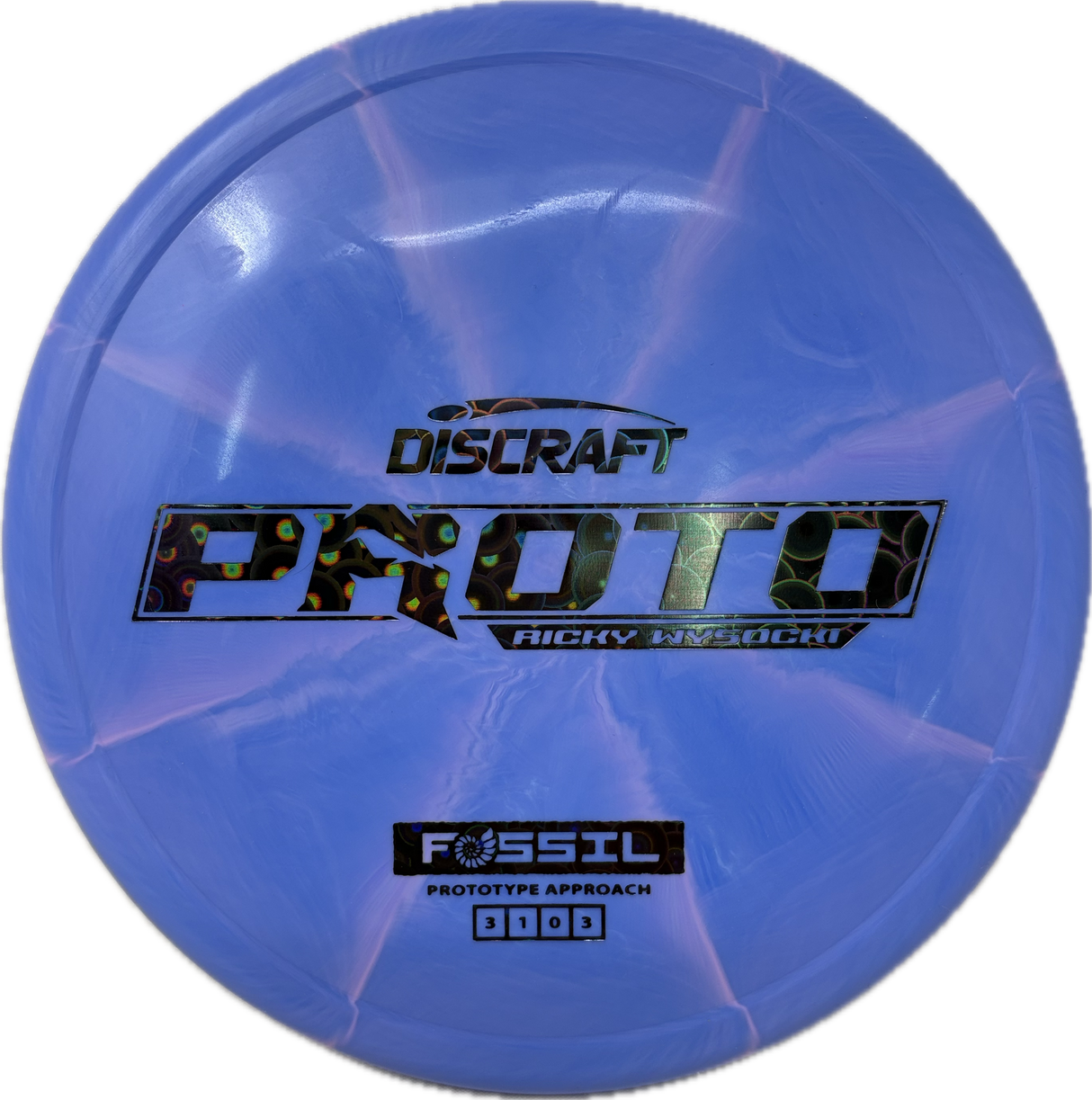 Proto Fossil-Discraft-Foundation Disc Golf
